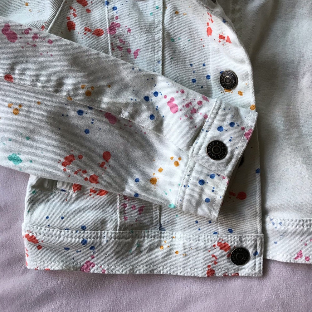 Cat & Jack Splatter Paint Jacket